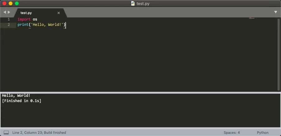 MacOS下安装和运行Python