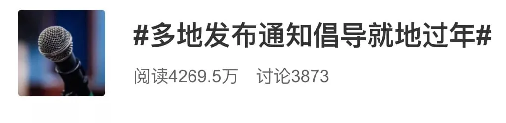 就地过年