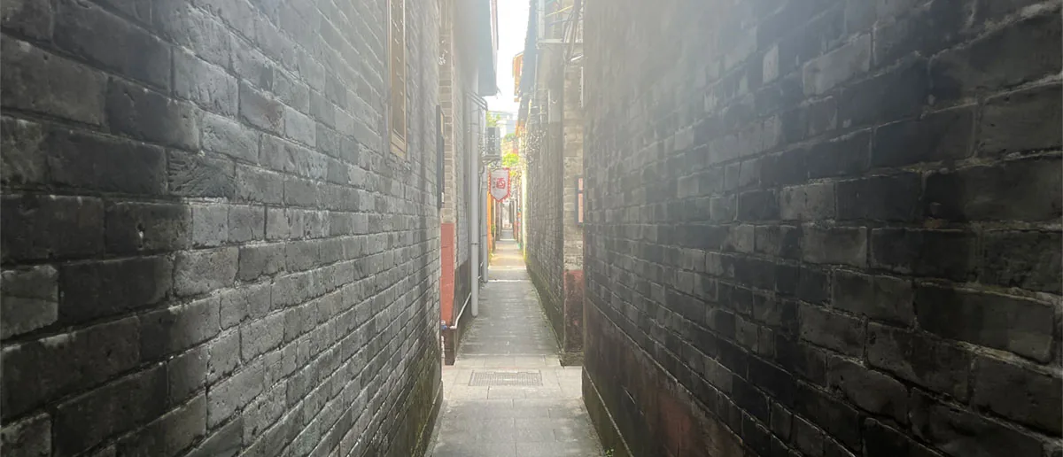西溪古村巷子