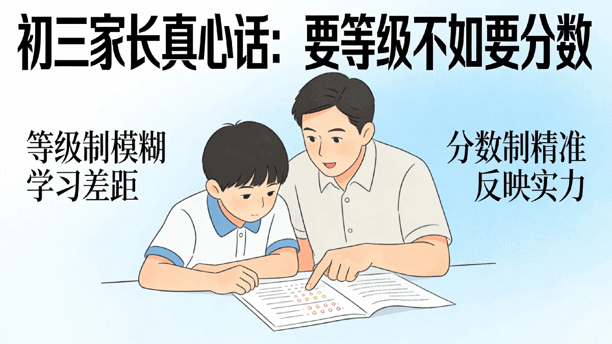 要等级还是分数？