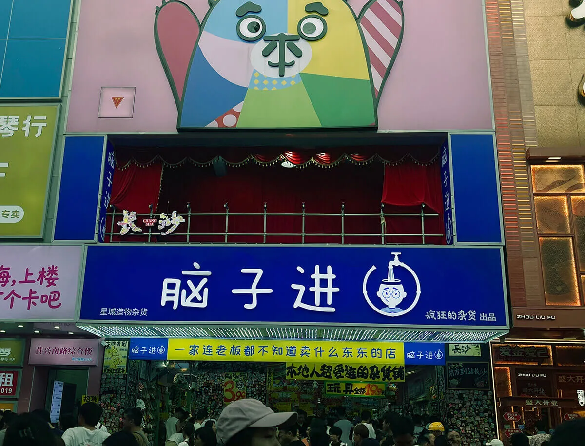 脑子进水
