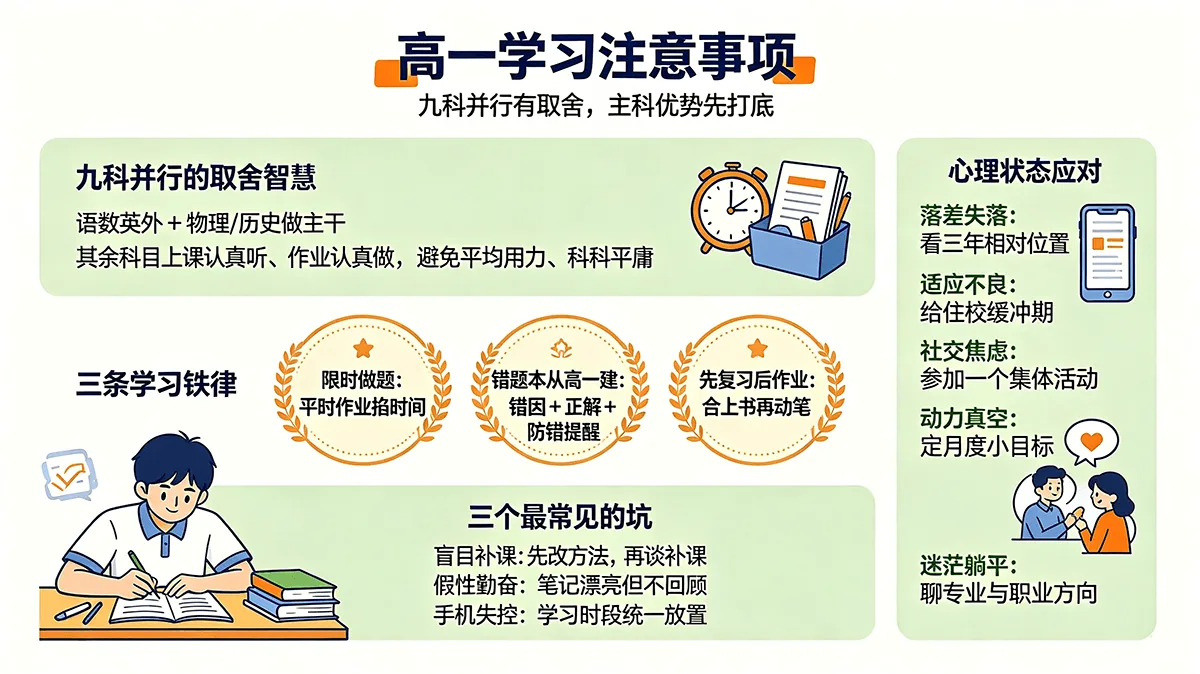 学习注意事项